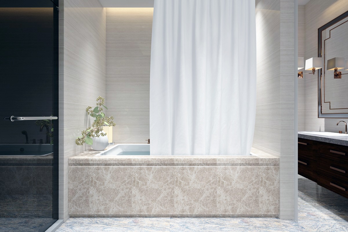 Интерьер ванной комнаты 6